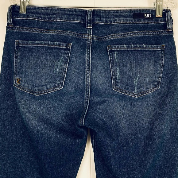 KUT FT Kloth Catherine Boyfriend Distressed Jeans - Picture 4 of 9
